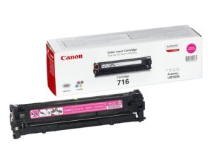 Canon originální toner CRG-716M/ LBP-5050/ MF-80x0/ 1500 stran/ Purpurový