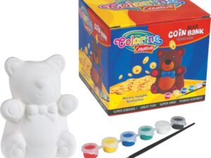Colorino Creative Bear coin bank