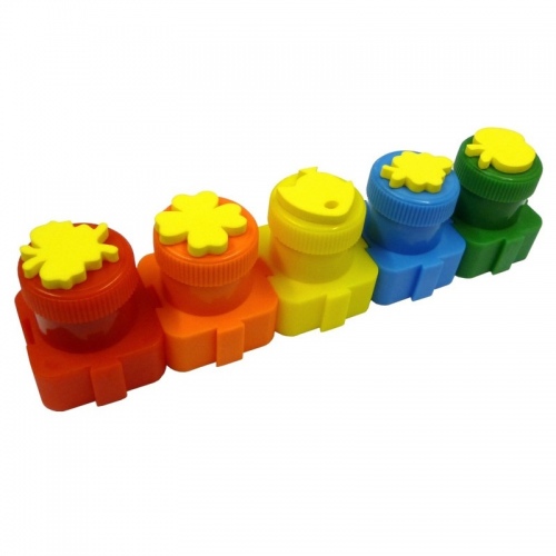 Colorino Kids Finger paints 5 colours - Image 2