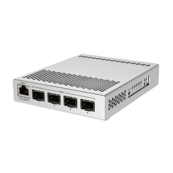 Przełącznik 1xGbE 4xSFP+   CRS305-1G-4S+IN