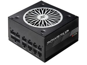SURSA Chieftec Chieftronic PowerUp 750 W, modulara, certificare 80 Plus Gold, ventilator 120 mm x 1, PCI-E 6+2 pin x 4, SATA x 14, "GPX-750FC" (timbru verde 2 lei)