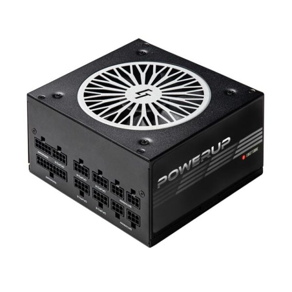 SURSA Chieftec Chieftronic PowerUp 750 W, modulara, certificare 80 Plus Gold, ventilator 120 mm x 1, PCI-E 6+2 pin x 4, SATA x 14, "GPX-750FC" (timbru verde 2 lei)