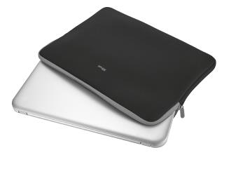 GENTI si RUCSACURI Trust Primo Soft Sleeve for 13.3" laptops / tablets - black "21251"