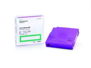 HPE HP Tape LTO Ultrium 6 RW 2.5TB/6.25TB MP single unit