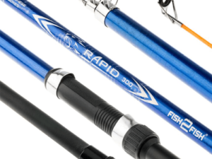 Teleskopinė Meškerė Fish2Fish Rapid Short Blue, Ilgis 2,1 m, Testas 10-40g