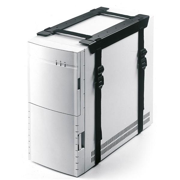 Neomounts CPU-D025BLACK /Držák na PC/pod stůl/horizont. i vertik. montáž/výška PC: 3-60 cm/šírka PC: 8-70 cm /černý