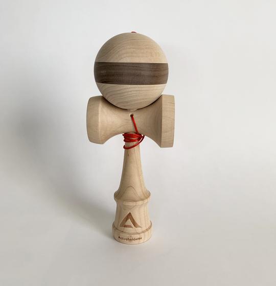 Kendama Active - V2 Maple Walnut Stripe
