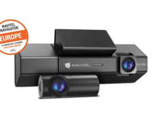 Navitel | Triple channel Full HD Dashcam | RC3 PRO | IPS 3.16", 820x320 | GPS (satellite) | Maps included