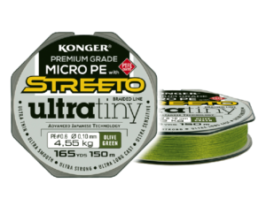 Pintas Valas KONGER Streeto Ultra Tiny Olive Green 0.08/150m