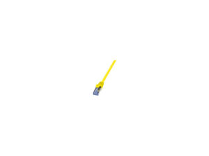 PATCH CORD S/FTP LOGILINK Cat6a, LSZH, cupru, 7.5 m, galben, AWG26, dublu ecranat "CQ3087S" (timbru verde 0.8 lei)