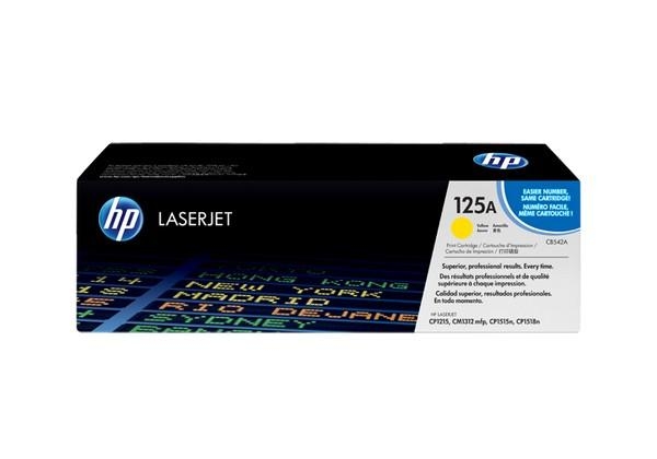 HP žlutý toner CB542A pro CP1515 originál