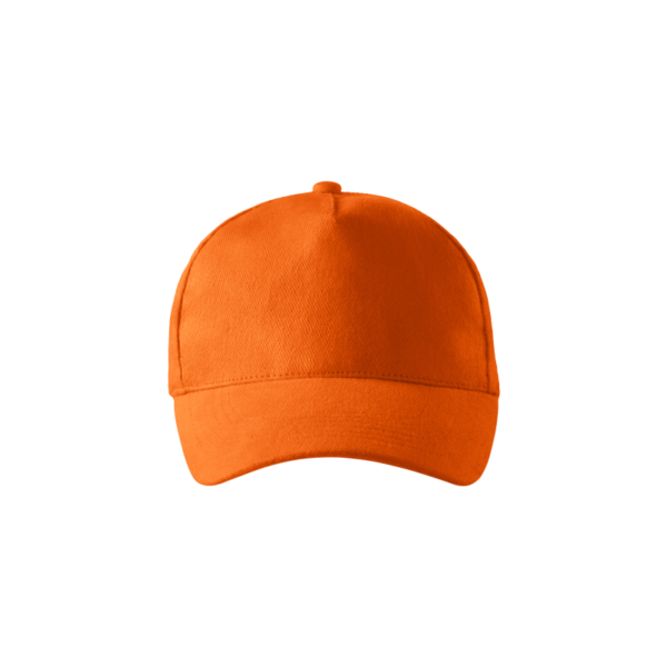 Kepurė su Snapeliu MALFINI 5P 307 Unisex, Oranžinė 340g/m2 - Image 3