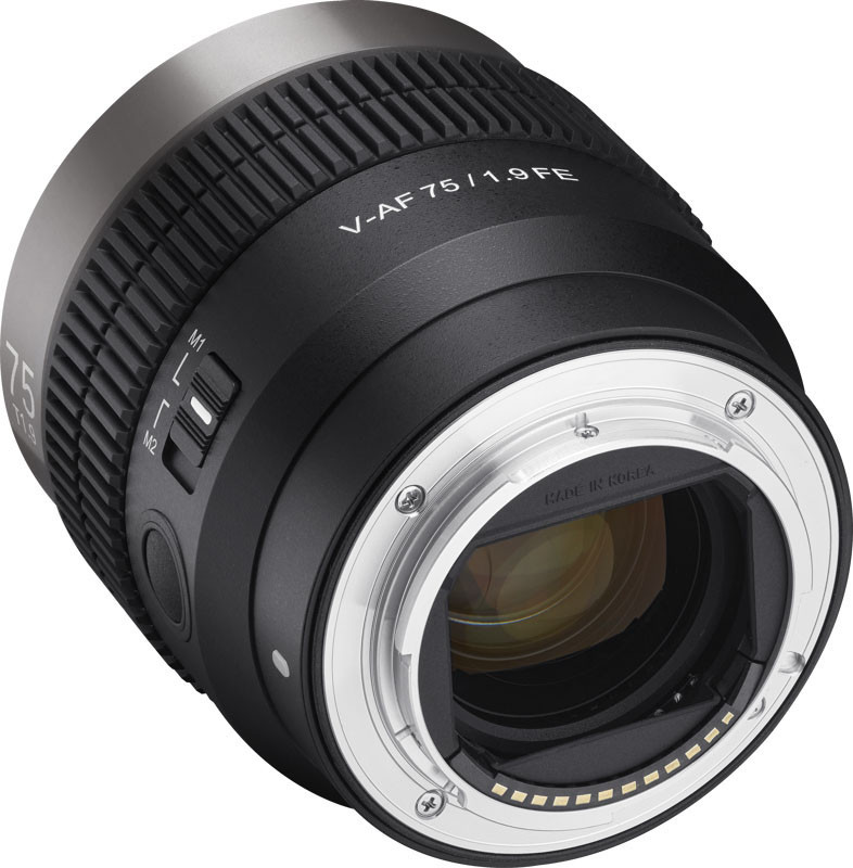 Samyang V-AF 75mm T1.9 FE lens for Sony - Image 2