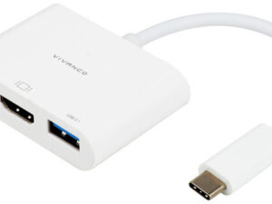 Vivanco adapter USB-C - HDMI 3in1 (45385)