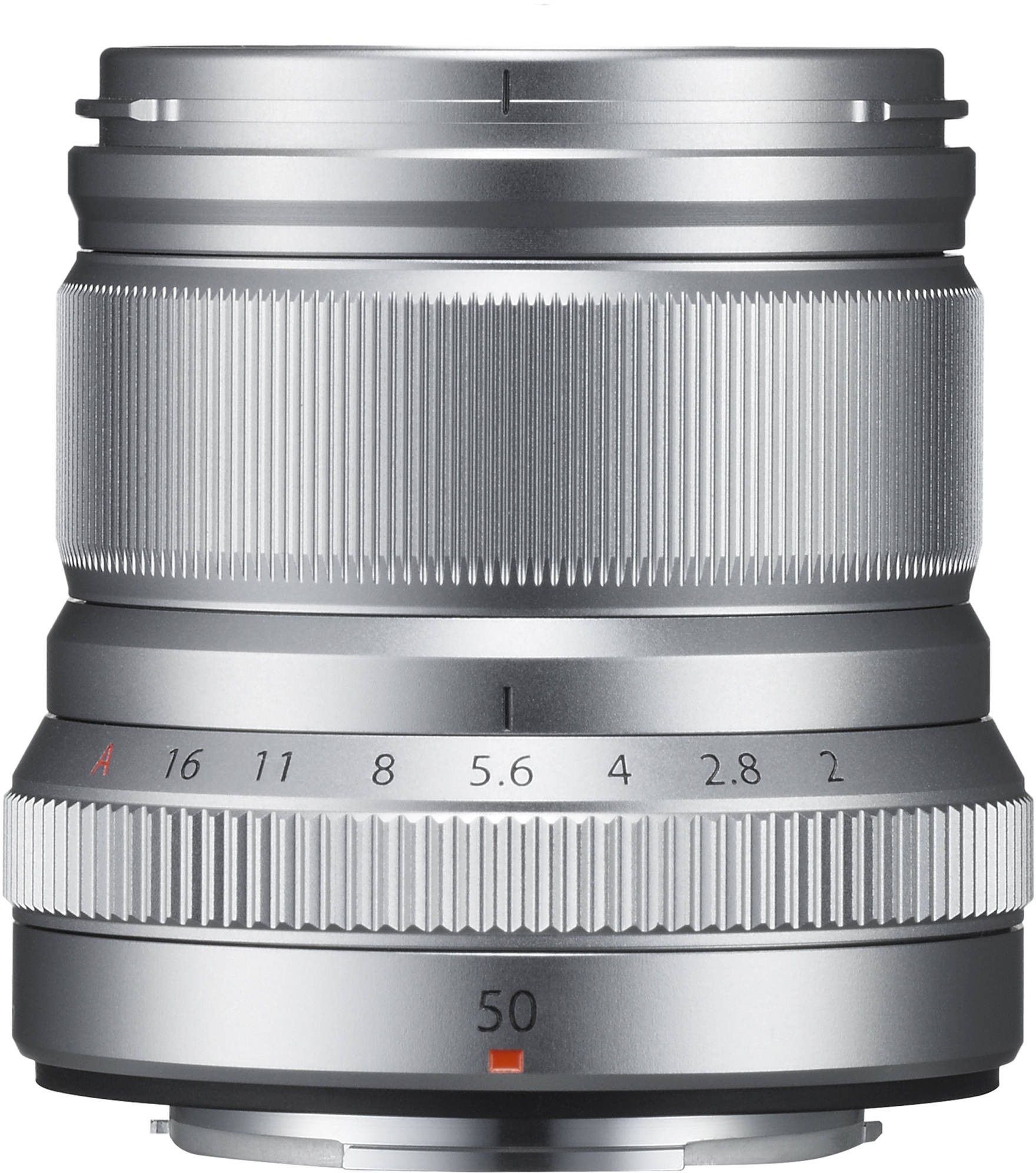 Fujifilm Fujinon XF 50mm f/2 R WR lens, silver - Image 2
