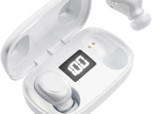 Platinet wireless earbuds Mist, white  (PM1020W)