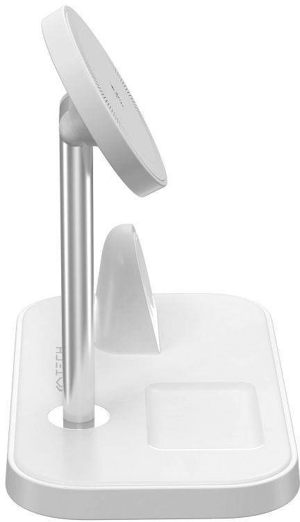 Tech-protect wireless charger QI15W A22 3in1 Magnetic MagSafe, white - Image 5