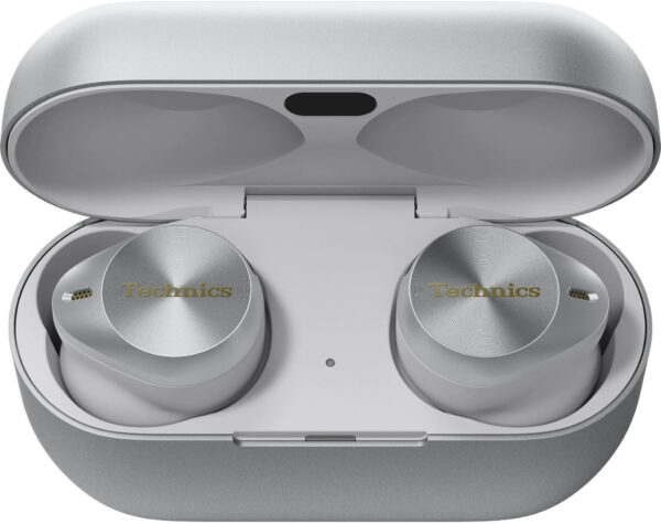 Technics wireless earbuds EAH-AZ80E-S, silver - Image 3
