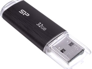 USB Flash Drive SP, Ultima U02, 2.0, 32GB, Negru "SP032GBUF2U02V1K" (timbru verde 0.03 lei)
