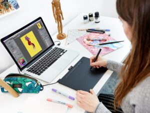 Tableta grafica Wacom Intuos M Bluetooth