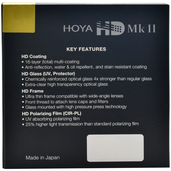 Hoya filter circular polarizer HD Mk II 55mm - Image 2