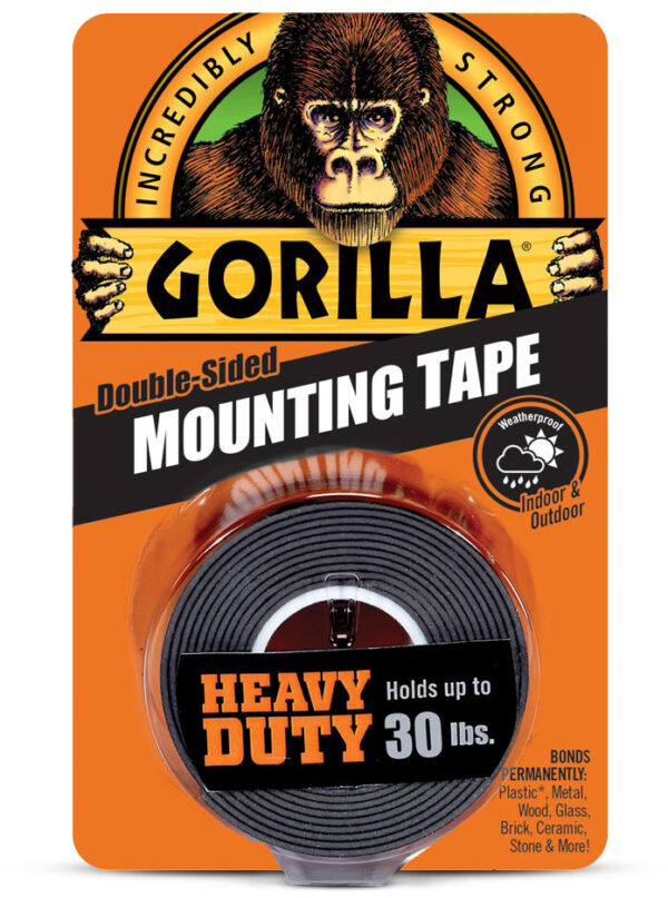 Gorilla tape Mounting Black 1.5m