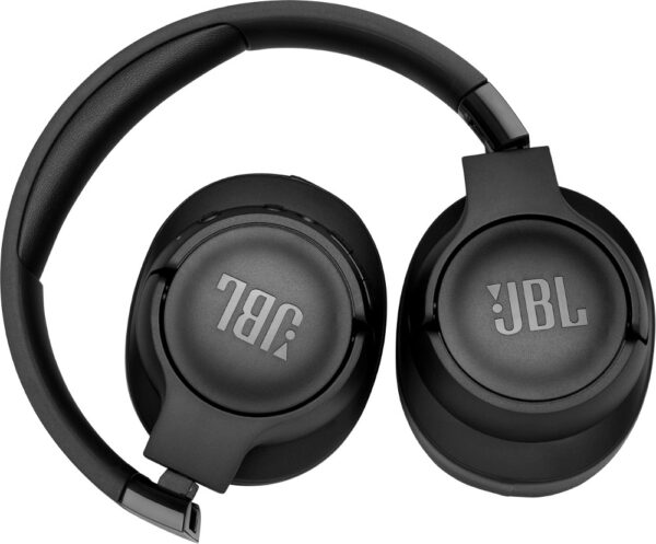 JBL Tune 760NC Bluetooth Wireless On-Ear Headphones Black EU - Image 2