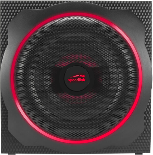 Speedlink speakers Gravity Carbon RGB 2.1 (SL-830100-BK) - Image 2
