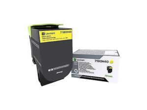 Lexmark X417 - Vysok� v�t�nost - �lut� - origin�ln� - kazeta s barvivem LCCP - pro Lexmark CS417dn, CS517de, CX417de, CX517de