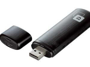 ADAPTOR RETEA D-LINK AC1200, extern wireless 2.4 GHz | 5 GHz, USB 3.0, port, 867 Mbps, antena interna x 1, "DWA-182" (timbru verde 0.18 lei)