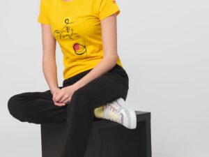 TSHIRT CASUAL F CAL PEGAS YELLOW-L