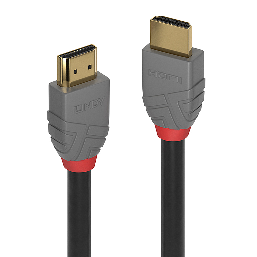 Lindy Anthra Line HDMI cable with Ethernet - 1 m