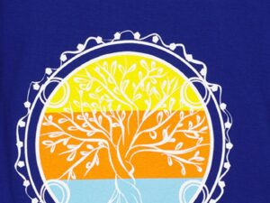 TRICOU  ROATA FAMILIE COPII   ROYAL BLUE