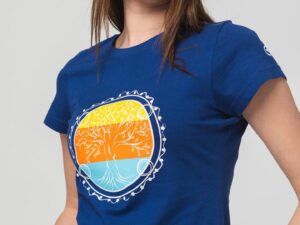 TRICOU  ROATA FAMILIE FEMEI   ROYAL BLUE