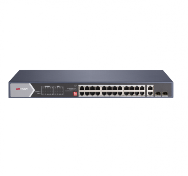 Switch Hikvision PoE 28-port  L2 unmanaged DS-3E0528HP-E