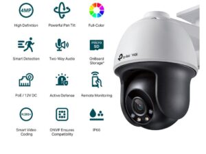TP-Link VIGI C540(4mm) 4MPx, venkovní, IP Kamera PTZ, přísvit 30m