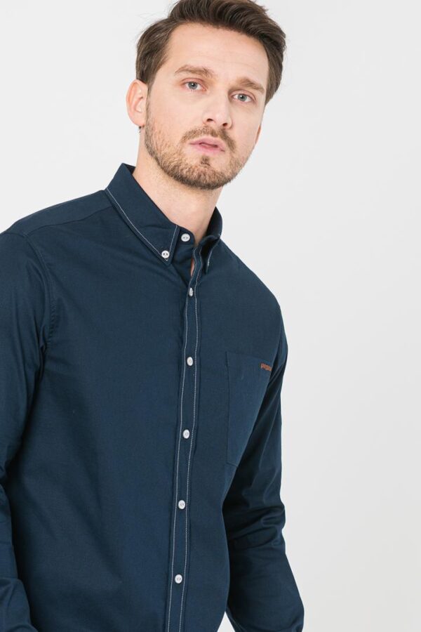 CAMASA CASUAL BARBATI DARK NAVY M - Image 2