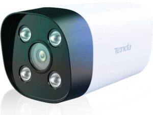 CAMERA IP Tenda, bullet pt. interior | exterior, dist. IR 30 m,  tip lentila fixa 4 mm, 3  Mpx, microfon, PoE, "IT6-PCS-4"  (timbru verde 0.8 lei)
