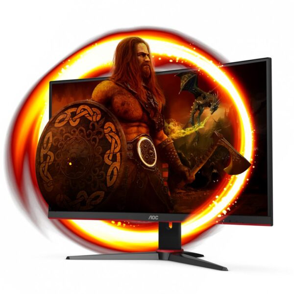 AOC C27G2E/BK 27inch VAFHD 165Hz 4ms 250cd/m2 DSub 2xHDMI 2.0 DP - Image 5
