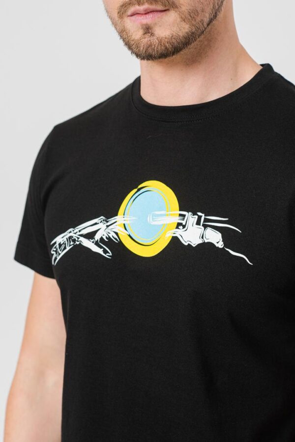 TRICOU CASUAL MANA BICICLETA BARBATI BLA - Image 4