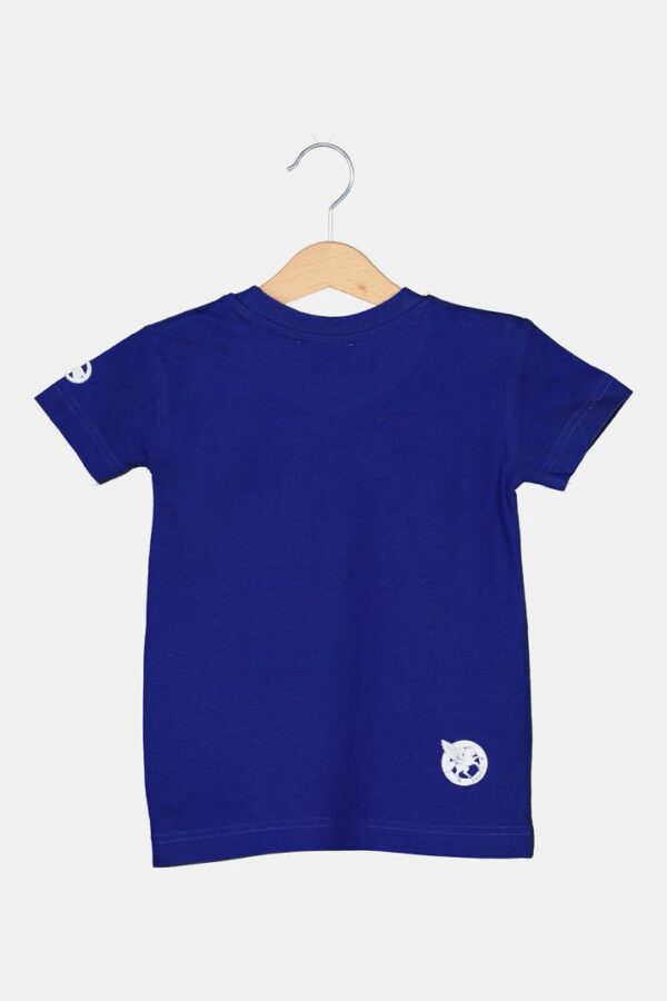 TRICOU  LOGO MULTICOLOR COPII  ROYAL BLU - Image 2