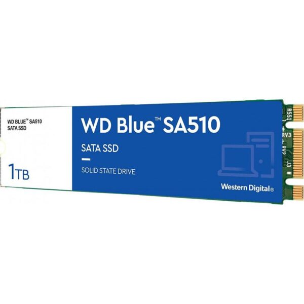 WD Blue SA510 SSD 1TB M.2 2280 SATA III 6Gb/s internal single-packed, "WDS100T3B0B" - Image 3