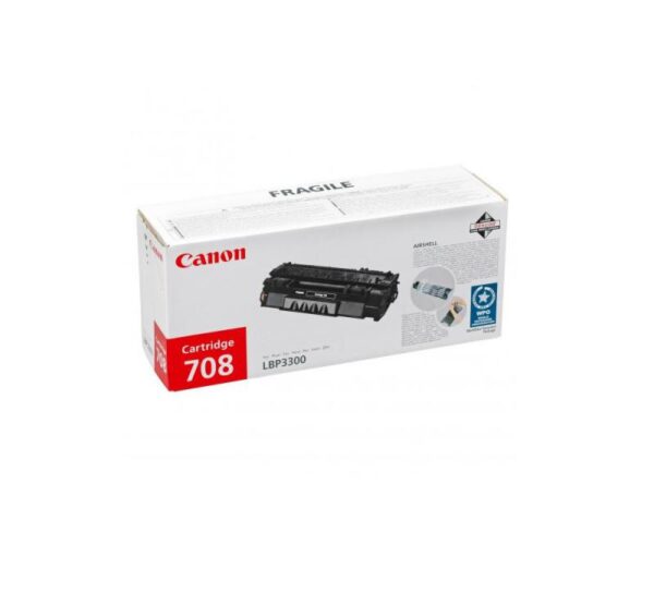 Canon originální toner CRG-708H/ LBP-3300/ 6 000 stran/ Černý