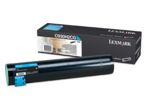 Lexmark - Vysok� v�t�nost - azurov� - origin�ln� - kazeta s barvivem LCCP - pro Lexmark C935dn, C935dtn, C935dttn, C935hdn