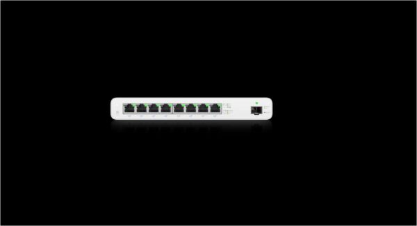 Ubiquiti UISP Switch - 8x GbE, 1x SFP, fanless, 8x PoE Out 27V (PoE budget 110 W) - Image 3