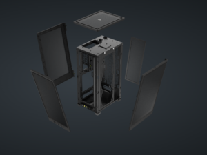 Corsair | AIRFLOW PC Case | 2000D | Black | Mini-ITX | Power supply included No