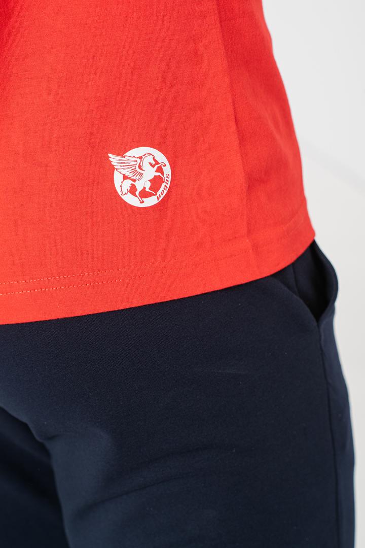 TRICOU CASUAL SFINX BARBATI RED-S - Image 5