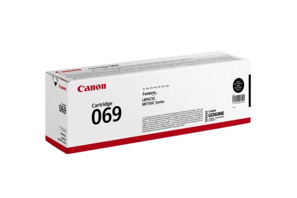 Toner Original Canon Black, CRG-069BK, pentru LBP 673|MF 752|MF 754, 2.1K, (timbru verde 1.2 lei)"5094C002AA"