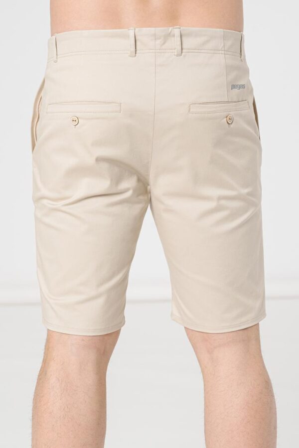 PANTALONI SCURT CASUAL BARBATI BEIGE XXL - Image 7