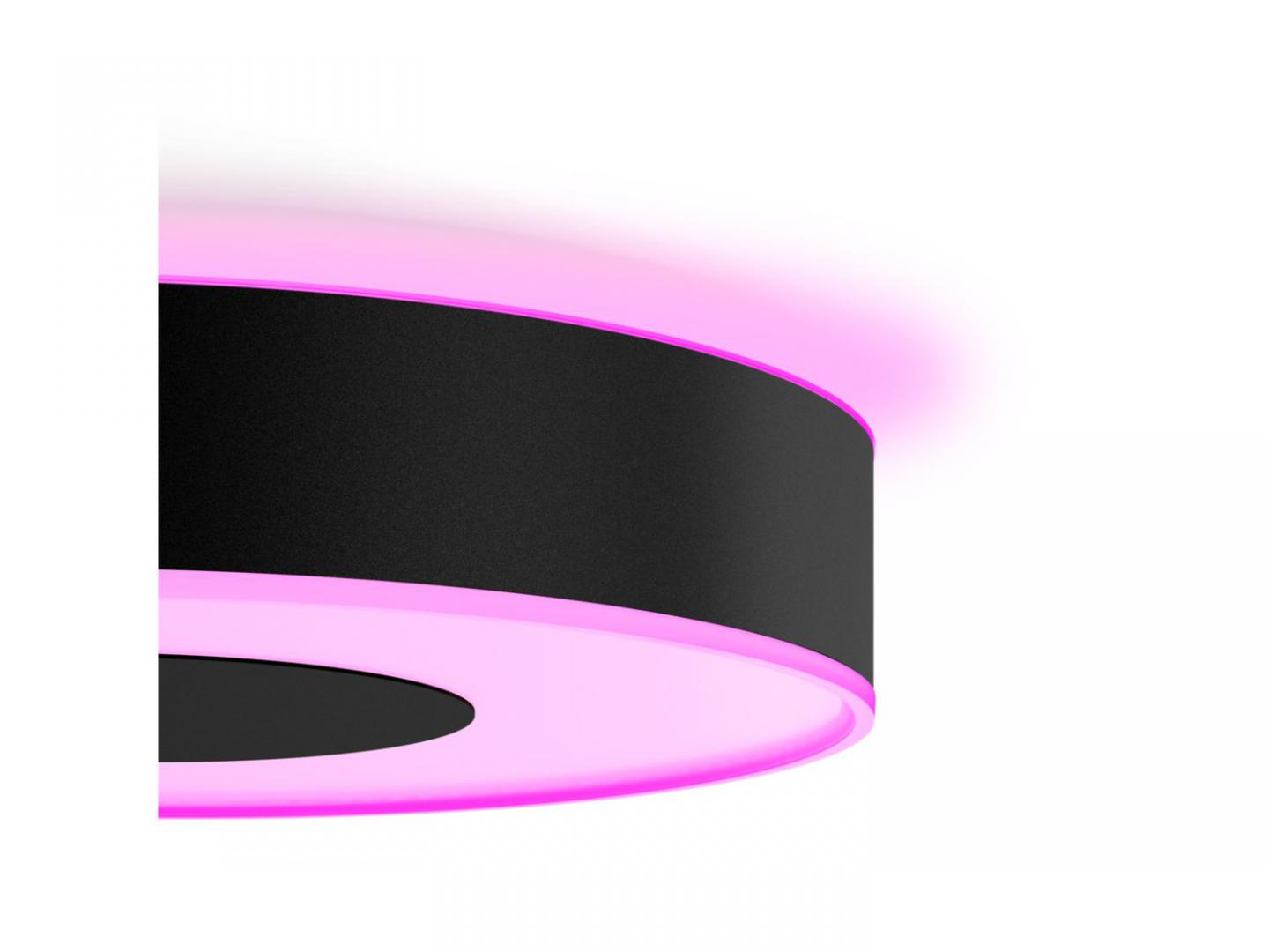 Philips Hue Infuse L ceiling lamp black | 52.5 W | White and color ambiance 2000-6500 | Bluetooth - Image 3